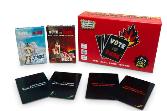 Expansion Pack Bundle: Core Game + Angel Pack +Devil Deck - Vote or Dare