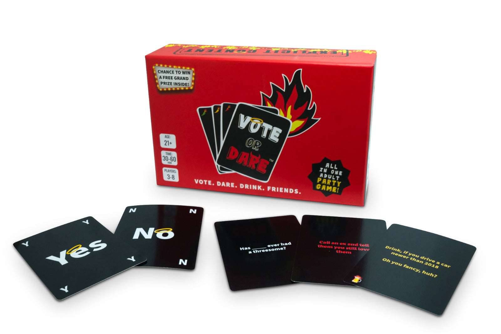 Expansion Pack Bundle: Core Game + Angel Pack +Devil Deck - Vote or Dare